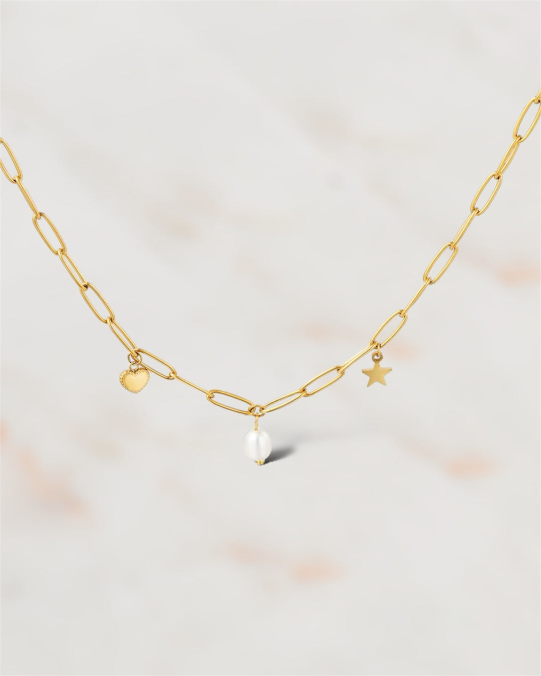  COLLIER ACIER NUSA  ZAORA- BIJOUX-ACIER