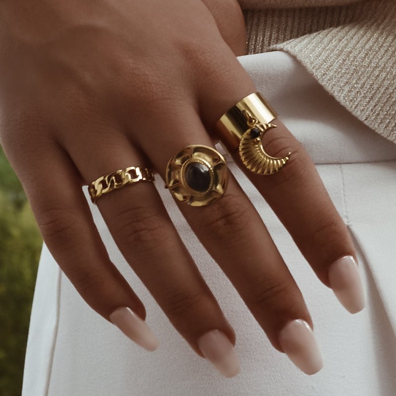 BAGUE AMBRE - ZAORA
