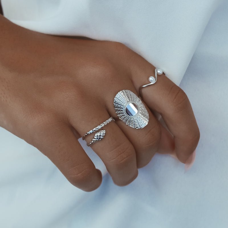 BAGUE LILA - ZAORAbague acier