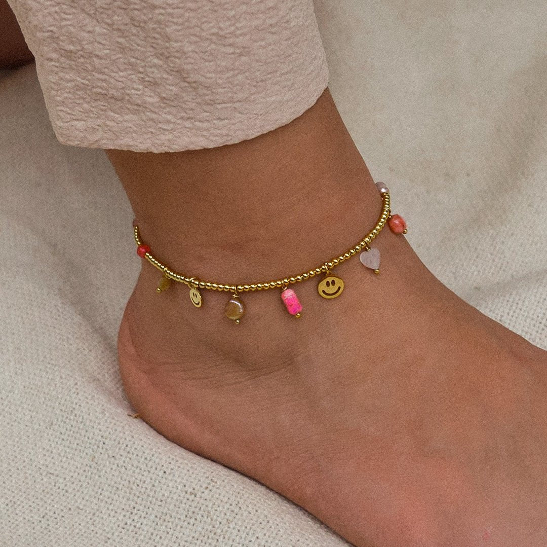 BRACELET DE CHEVILLE HAPPY - ZAORA