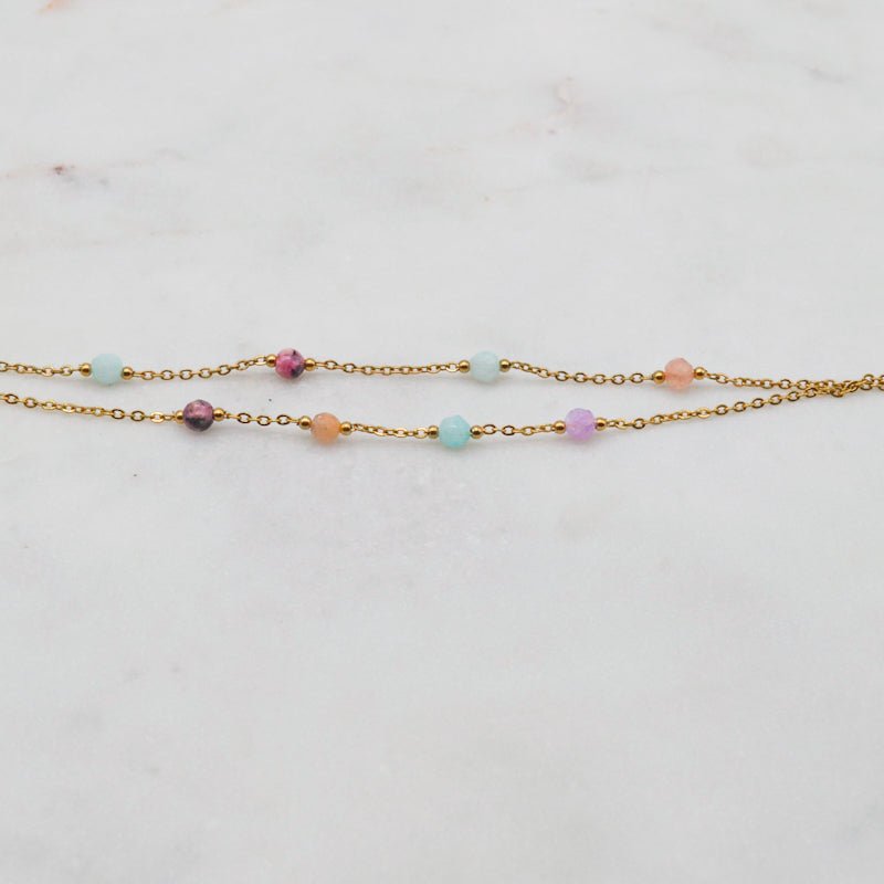  BRACELET ACIER MILY  ZAORA- BIJOUX-ACIER