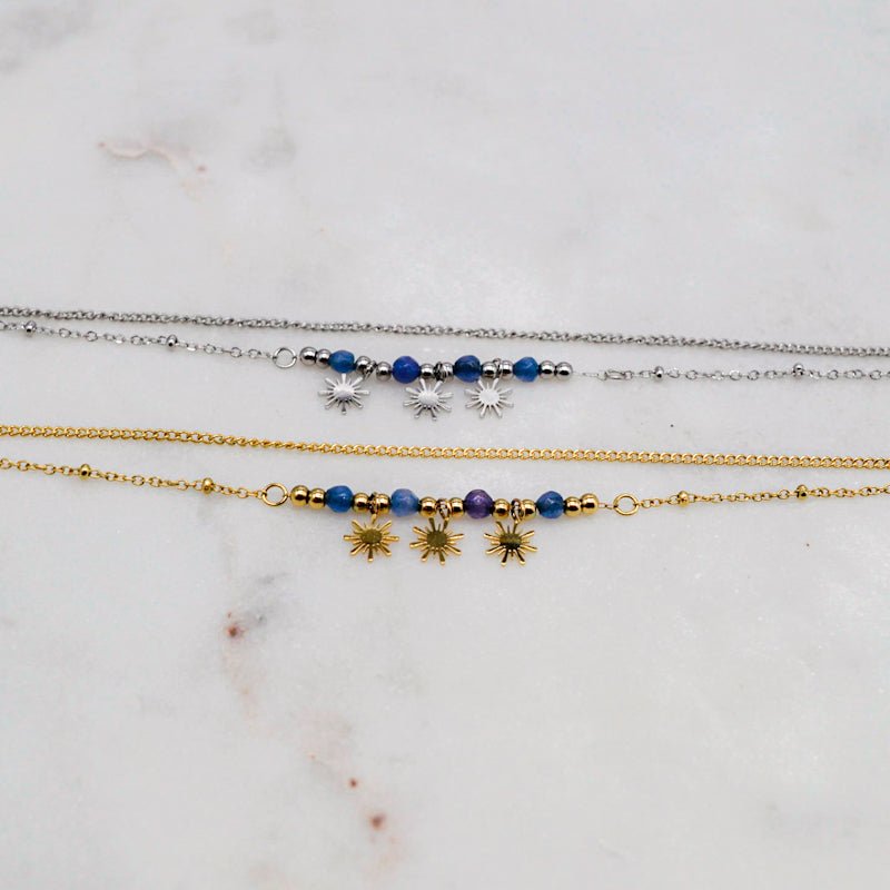 BRACELET ACIER SOELIE  ZAORA- BIJOUX-ACIER